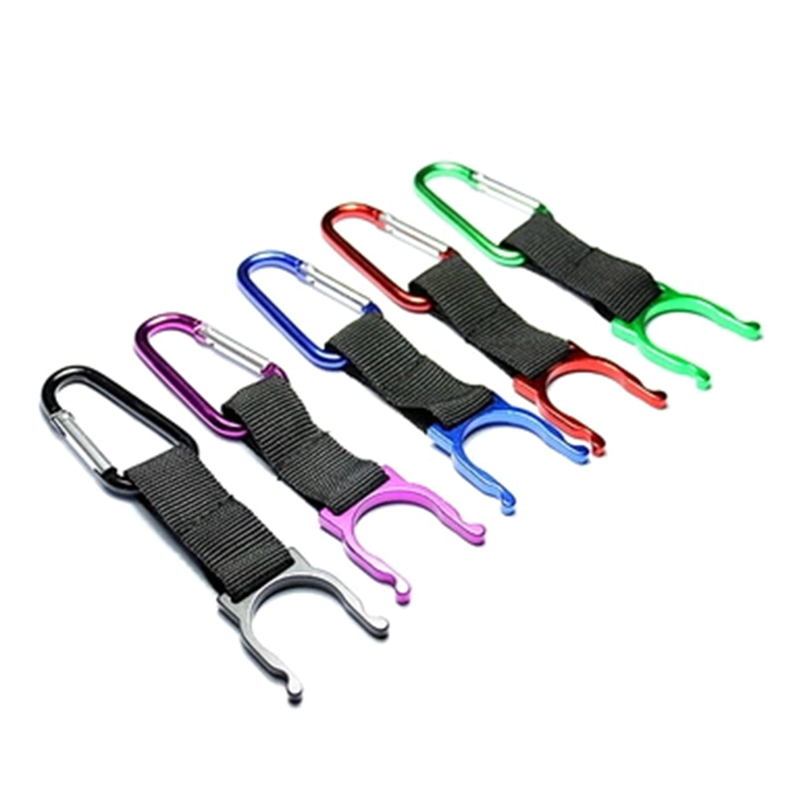 Alluminio Bottiglia di Acqua Gancio Outdoor Moschettone Acqua Clip di Trasporto Clip Bottiglie Holder Per Viaggi Bottiglia di Alluminio
