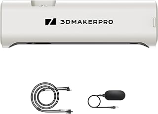 3DMakerpro Lynx 3D Scanner 0.1mm Accuracy, 10FPS Fast Scan Speed with Intelligent Large-Scale Scanning Range, Free 3D Scanning Software, Support Body Scan and Car Reconstruction - Standard Kit