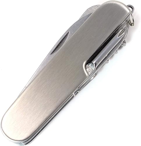 Miniatura 8 de Cuchillo de bolsillo EDC multiherramienta de acero inoxidable con bolsa de transporte