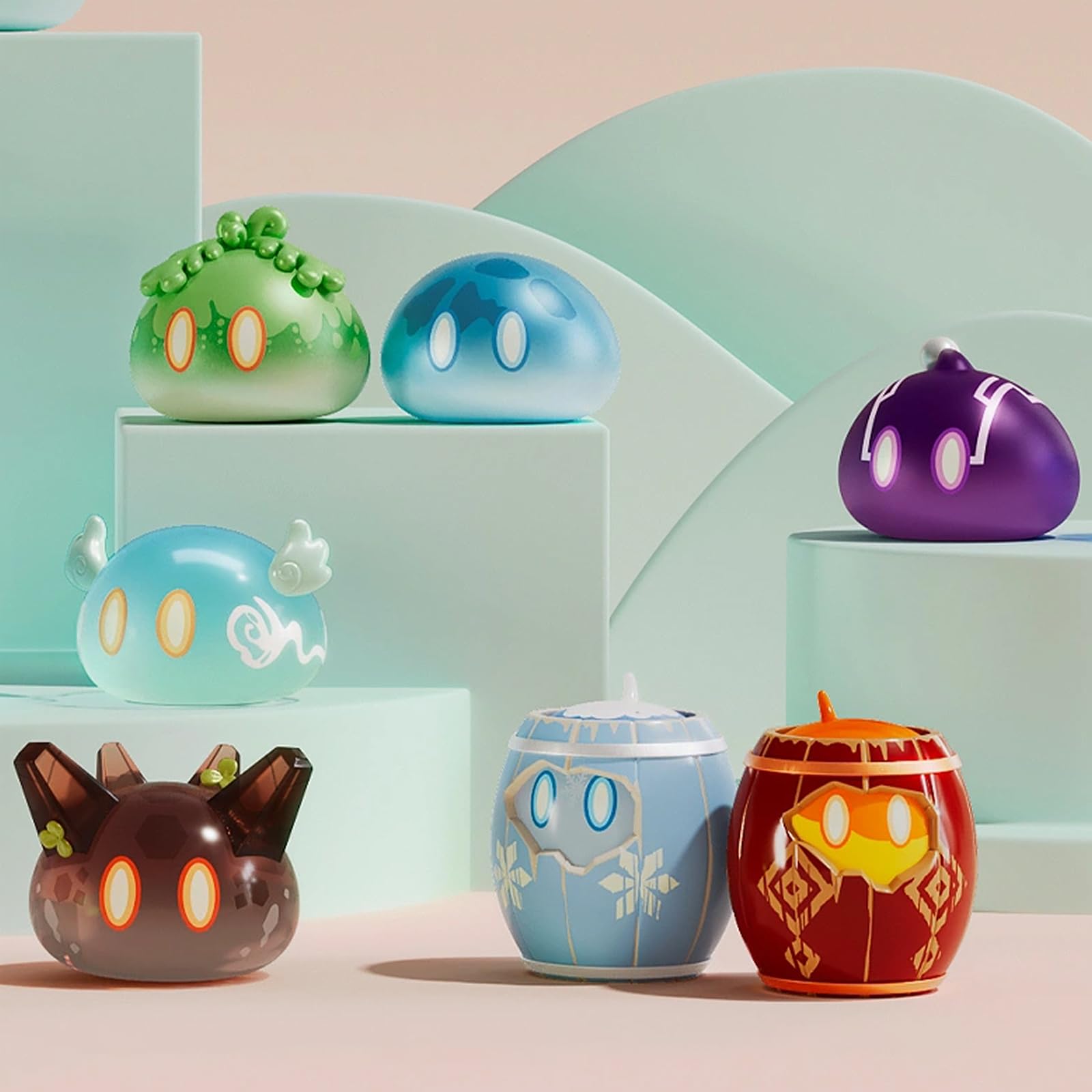 Beemai Genshin Impact Slime Series Mini Blind Pack 5pcs In