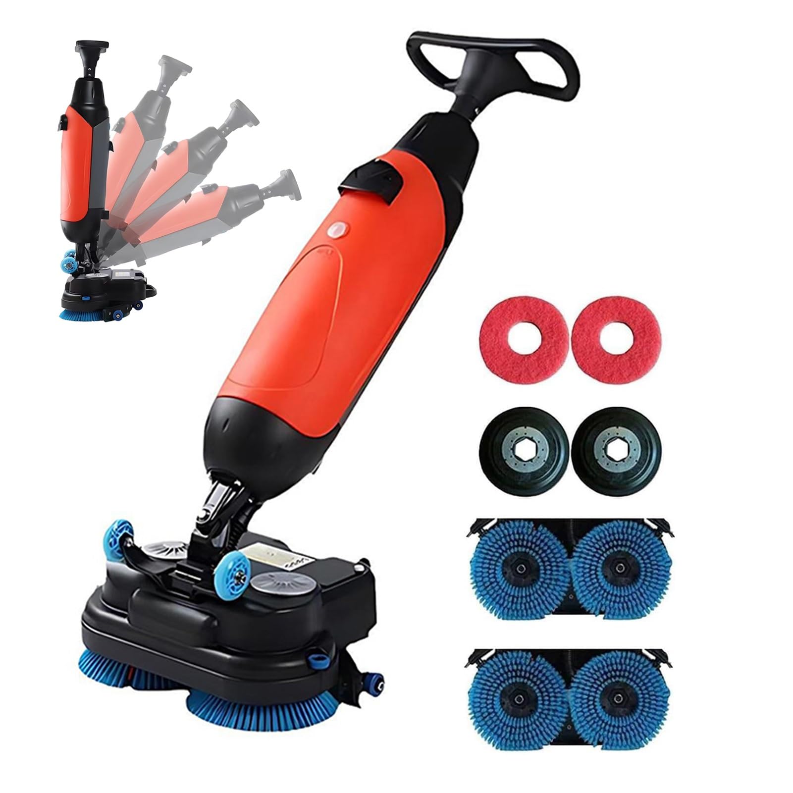 Autolaveuse de sol maniable 19.5kg pour nettoyer facilement un hall de bureau