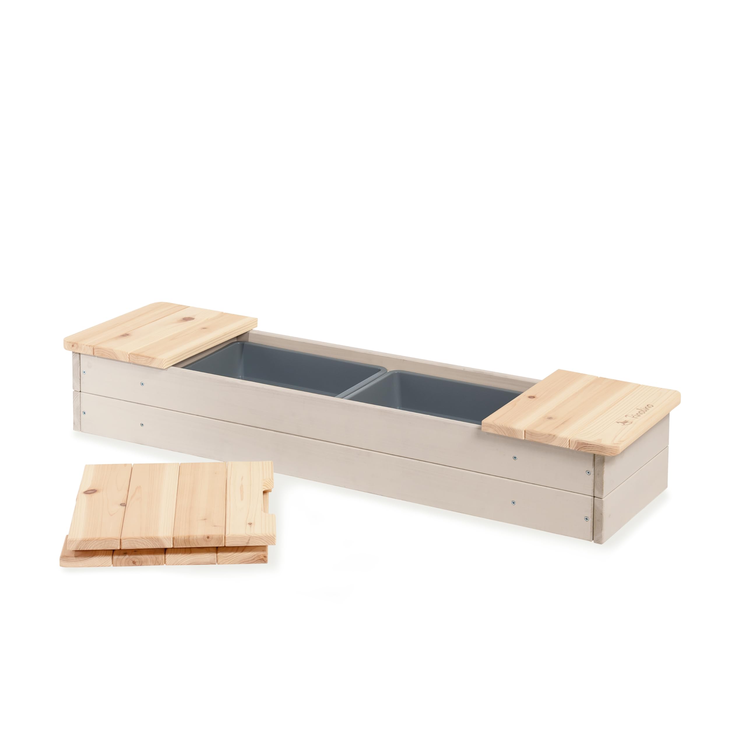 Pinolino Sandkasten Hedda beige/Natur