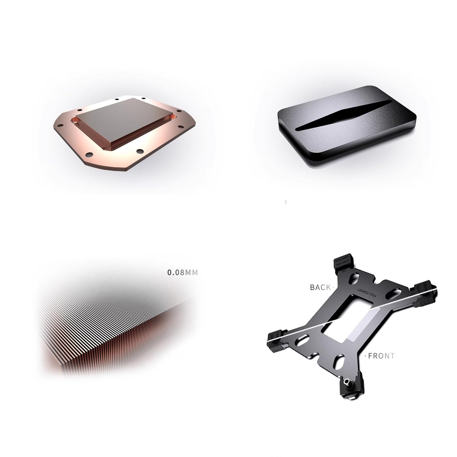 Amazon.com: CPU Waterblock Use for AMD Ryzen 9, 7,5,3 Socket AM5