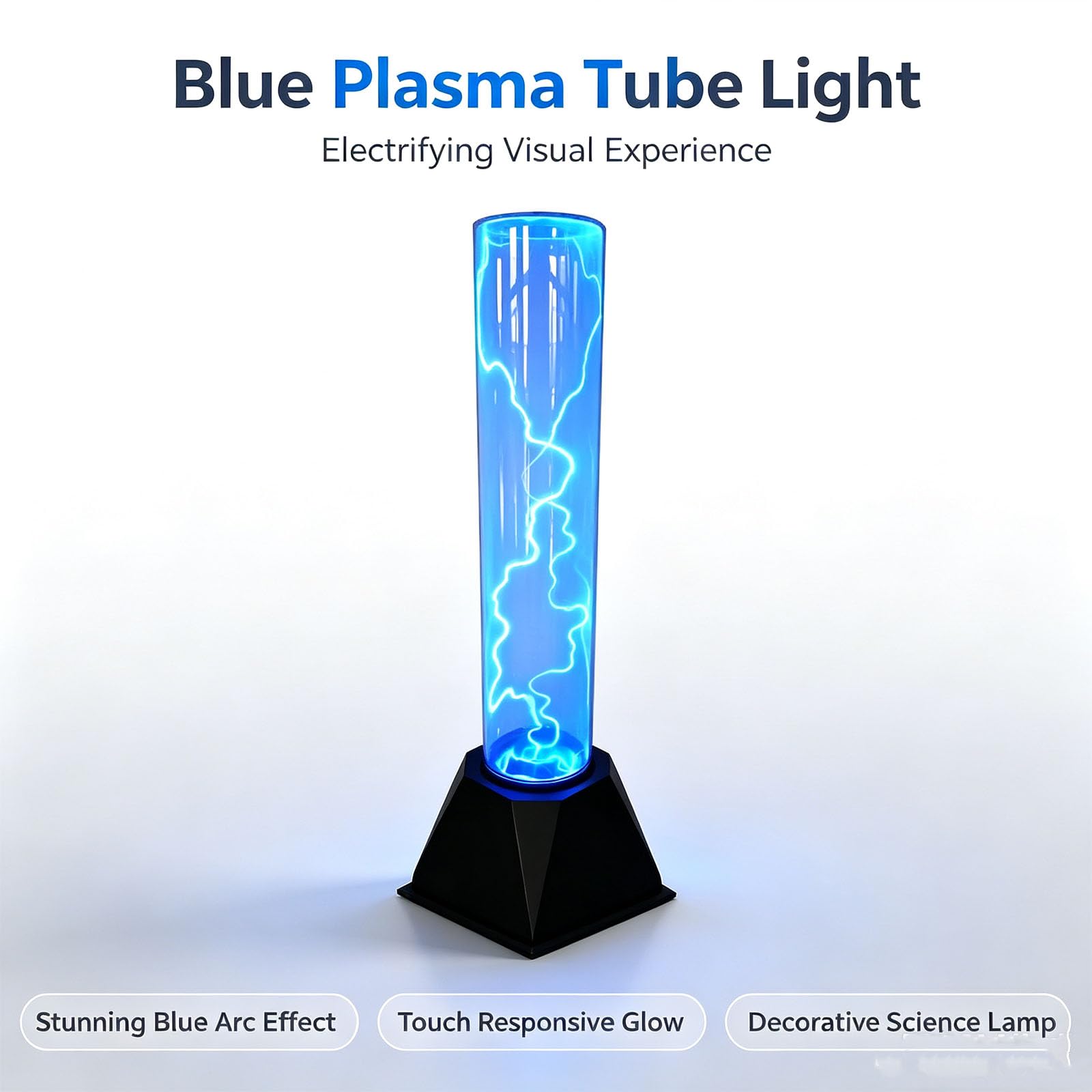 Lampada Al Plasma Da Tavolo, Lampione Elettrostatico Lampeggiante, Effetto Fulmine, Educazione E Intrattenimento Coesistono, Design Di Sicurezza A Bassa Tensione, Per Larredamento Di Casa, Bar E