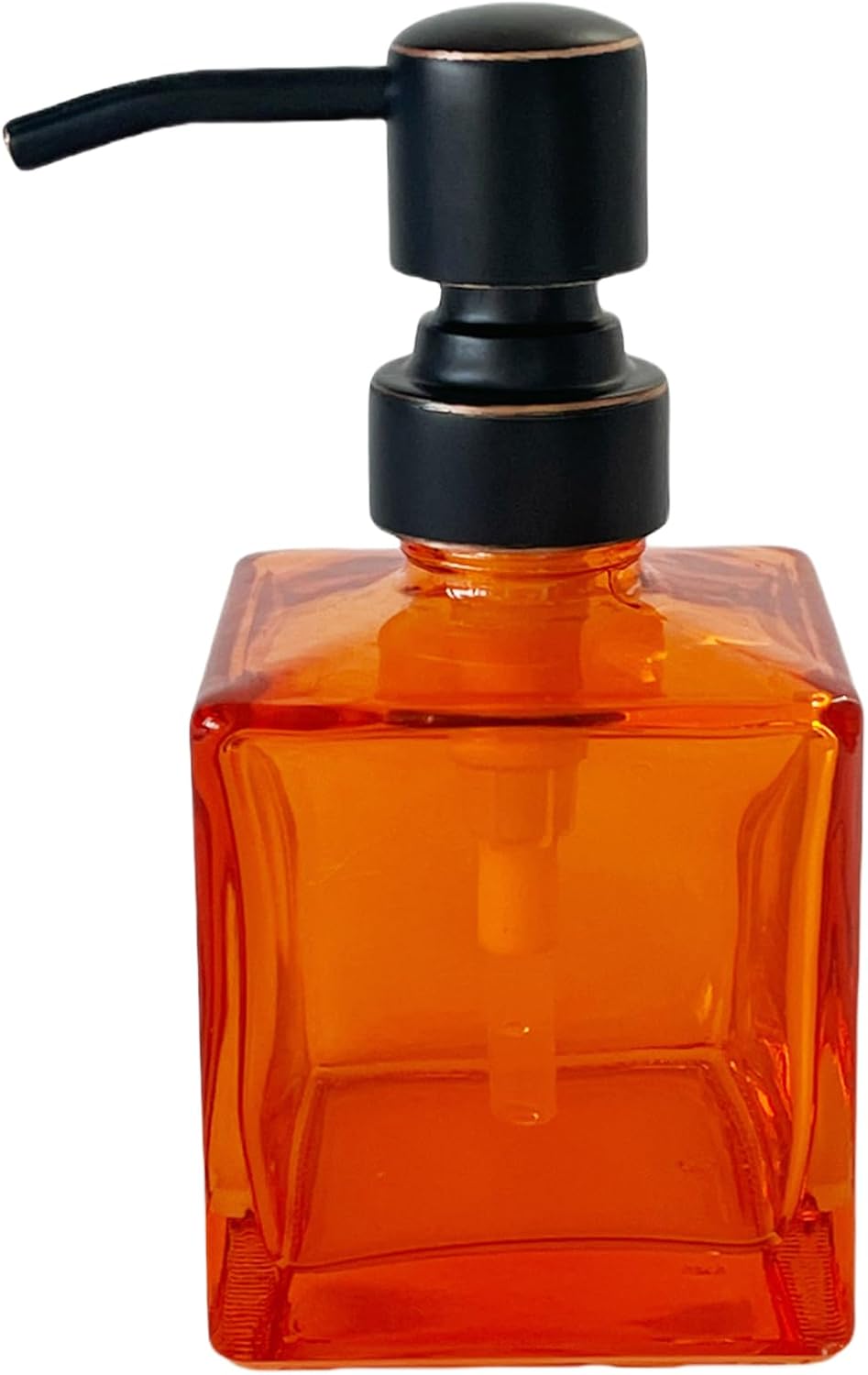 Birugen Soap Dispenser for Bathroom,Glass Kitchen Soap