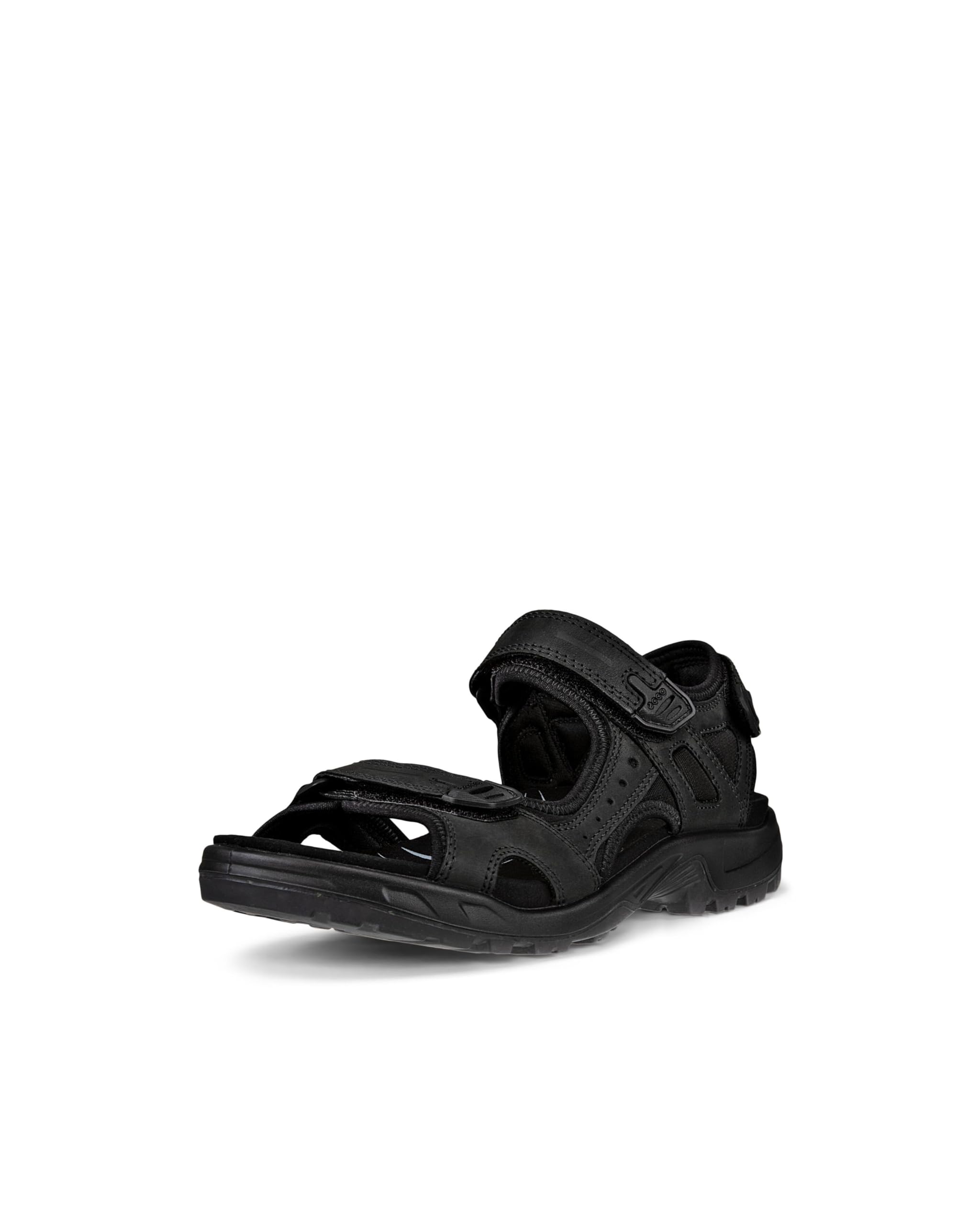 ECCO OFFROAD Men's Open Toe Sandals, BLACK, 8.5 UK