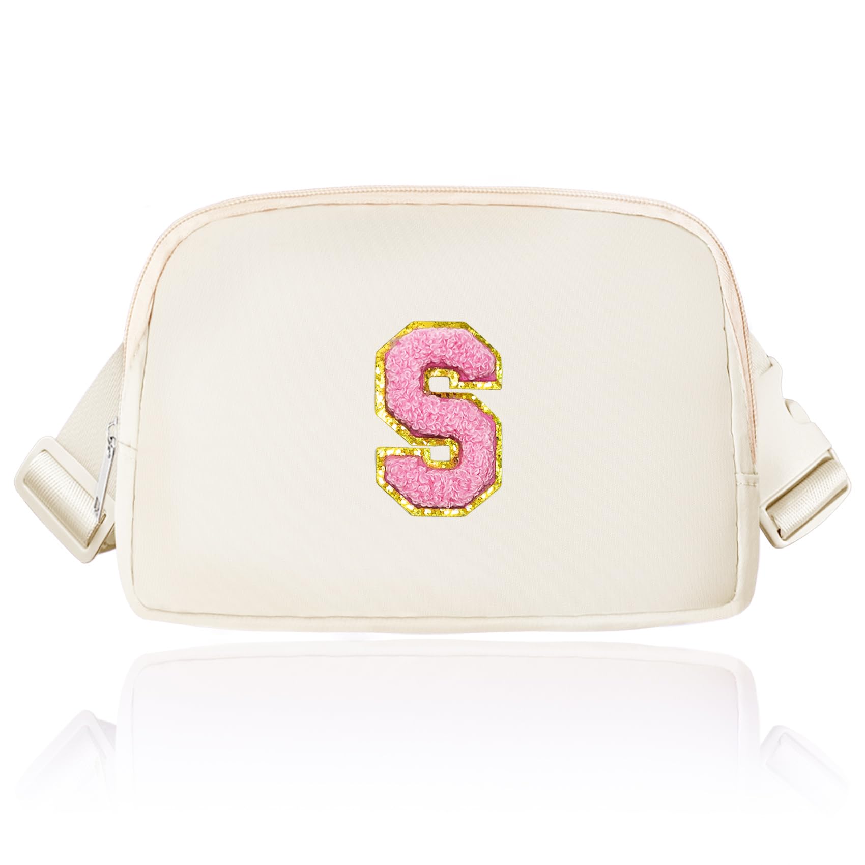 Cream Purse Tween Girls 6-12 Year Birthday Gift Trendy Fanny Pack