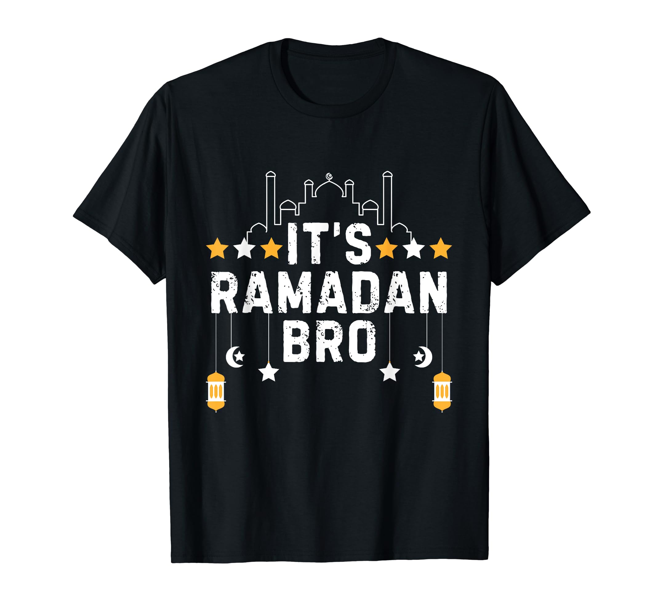 ramadan bro islamic fasting muslim 2025It's Ramadan Bro Islamic Fasting Muslim For men women kids T-ShirtOEKO-TEX STANDARD 100