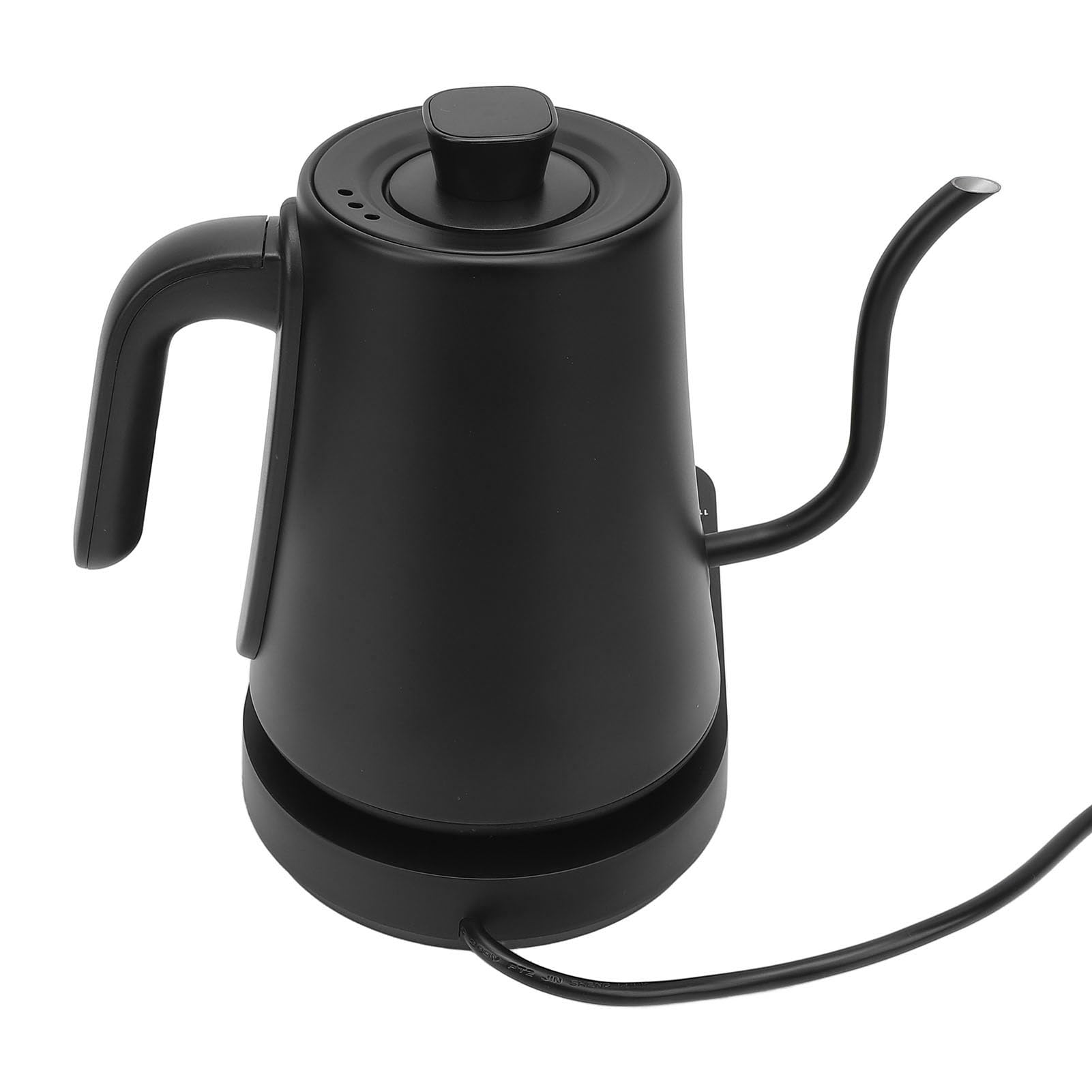 GLOGLOW Hervidor Eléctrico de Cuello de Cisne 1200W 1000ml con 5 Controles de Temperatura y Temperatura Constante, Vierte sobre el Hervidor para Preparar café té (Enchufe de la UE 220V)