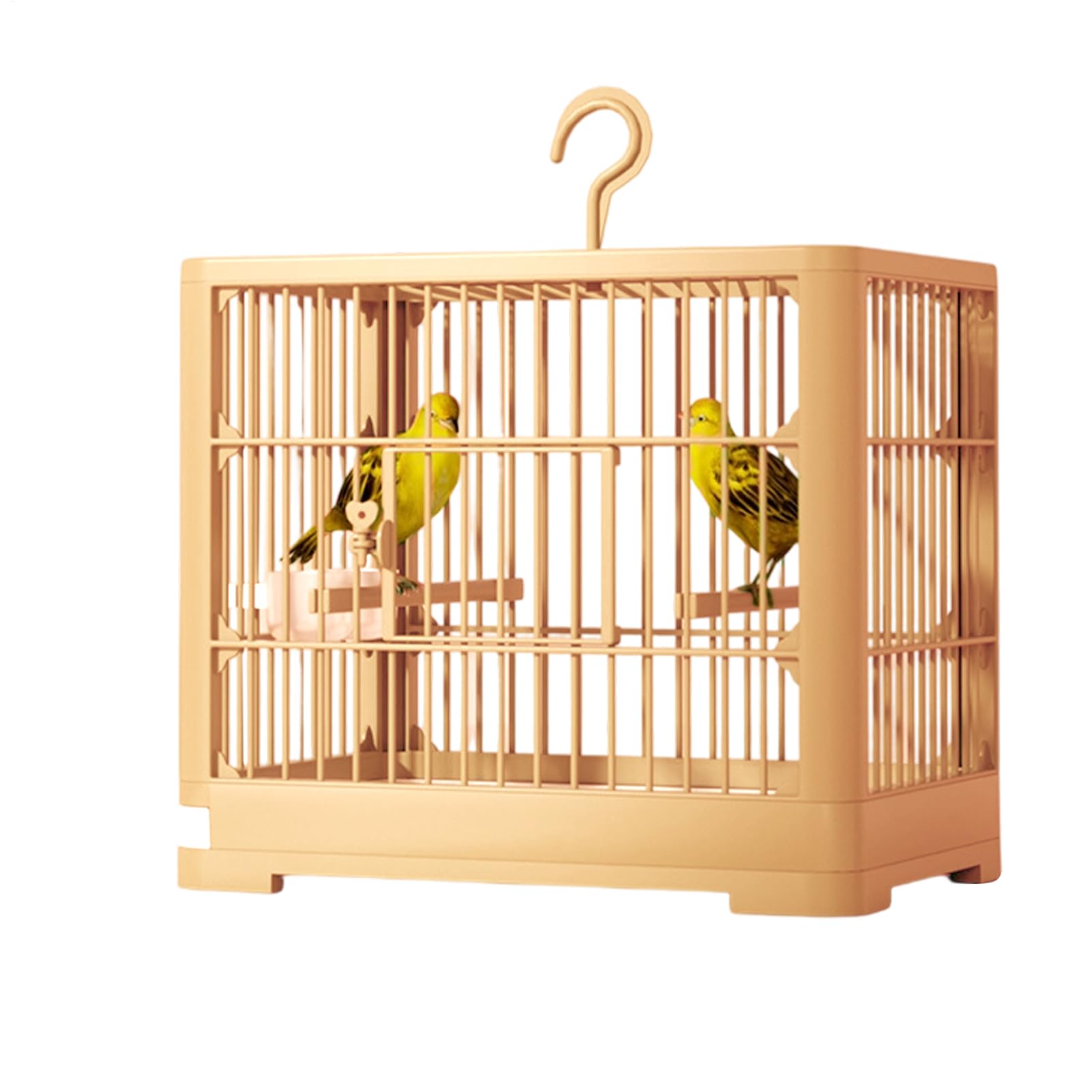 Cage à oiseaux large calopsitte avec nid de perruche et plateau