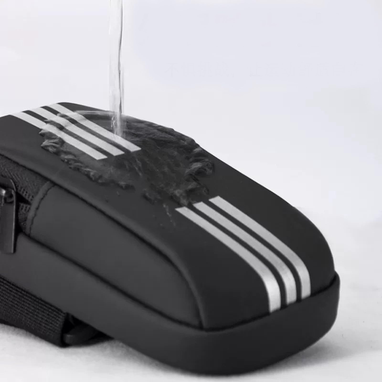 Armband Armtasche, Sport Laufen Doppel Reißverschluss Sportarmband, Leichtes Armband-Bügel-Halter-Beutel, Bequeme Handy-Armband-Hülle, Sport-Handy-Armband-Halter-Bügel, Radfahren Armtasche (Schwarz)