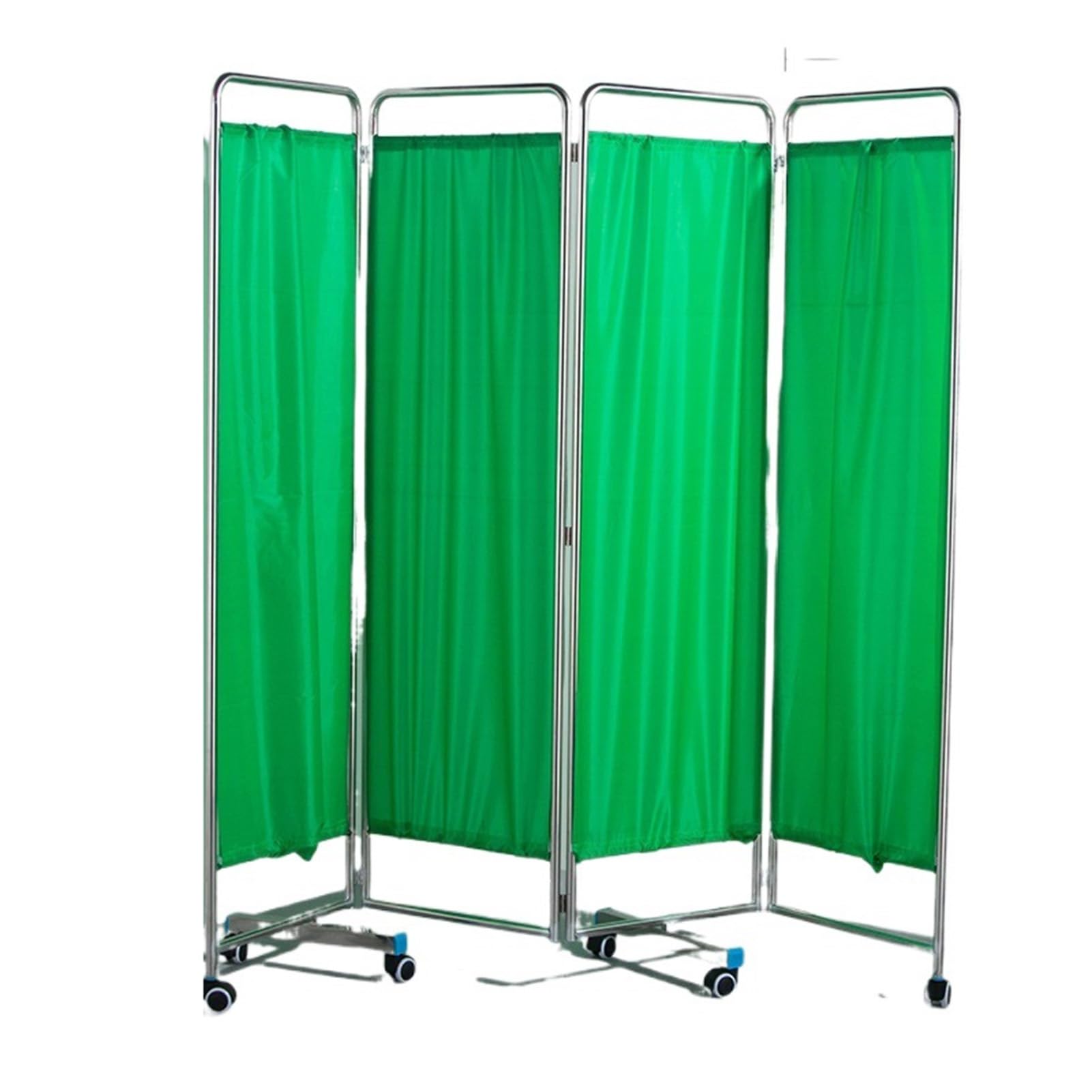 Paravent médical séparateur de pièce roulant autonome de 1,8m