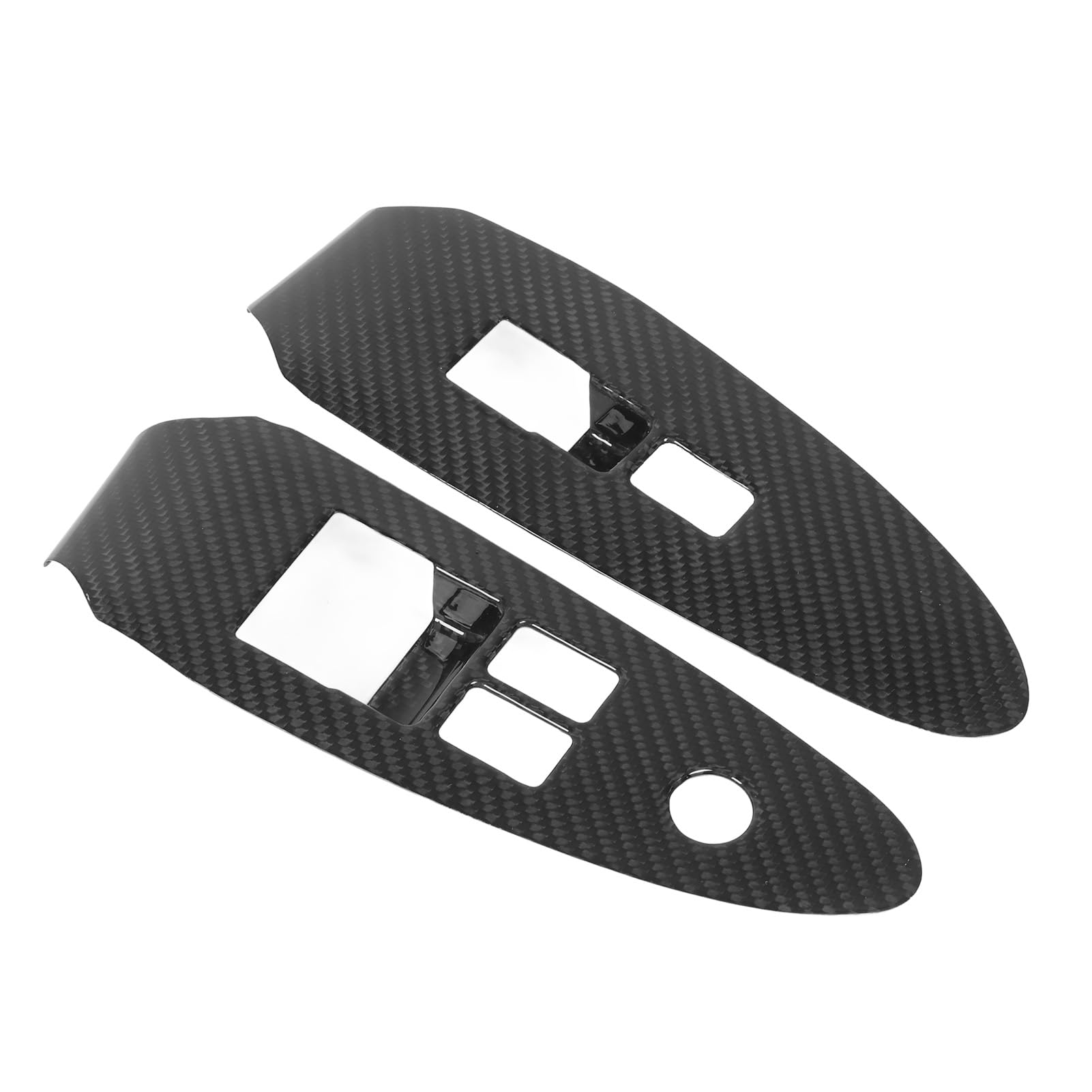 aqxreight Carbon Fiber Window Switch Cover for Fairlady Z RZ34 400Z LHD