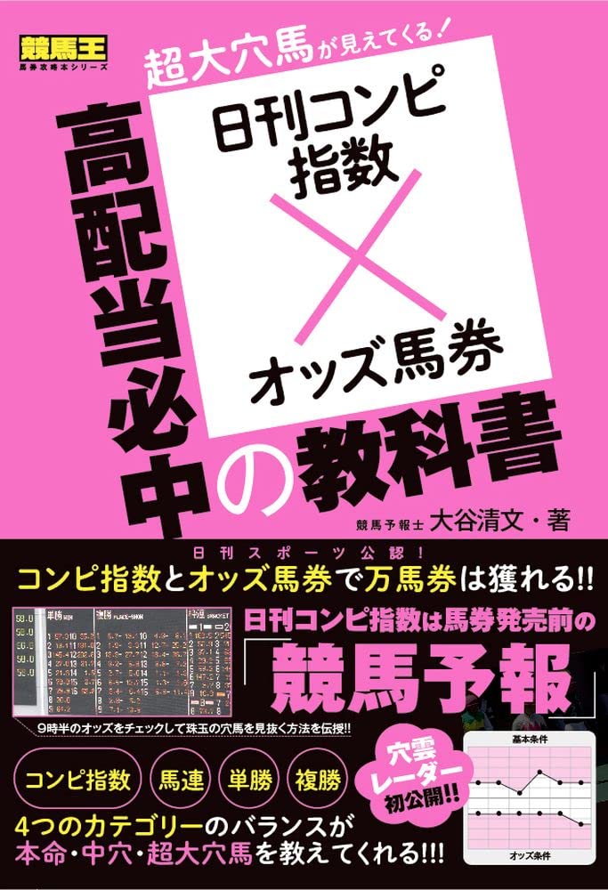 日刊コンピ指数×オッズ馬券 高配当必中の教科書 (競馬王馬券攻略本