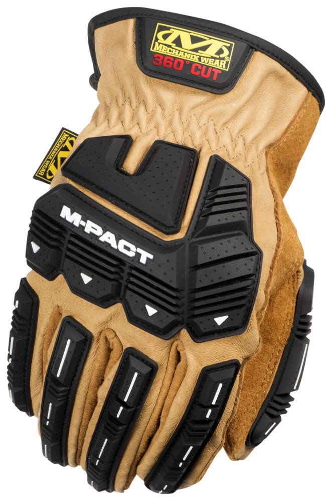 Mechanix Wear Guanti DuraHide® M-Pact® Driver F9-360 (XL, pelle DuraHide®)