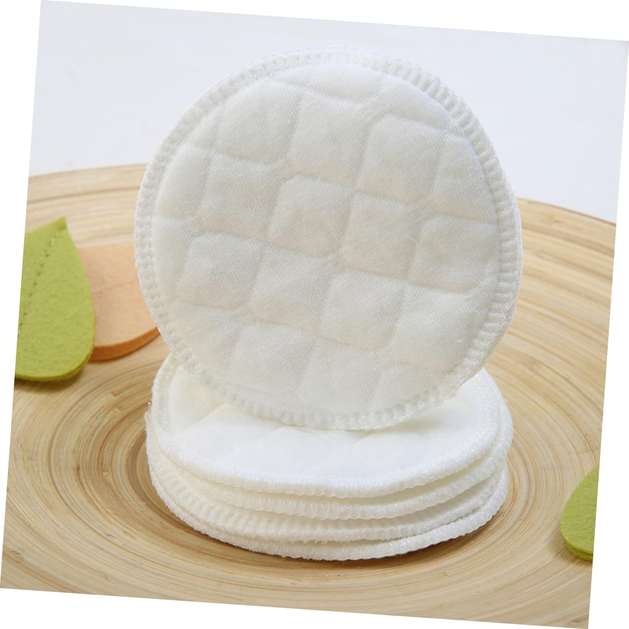 100pcs Nursing Tank Breast Pads for Breastfeeding Washable Overflow Pads Soft Comfortable Eco-Friendly Protection