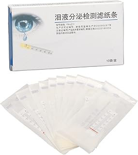 10pcs Schirmer Test Strip,Schirmer Strips,Schirmer Test Strips, Professional Portable Tear Secretionuat Check Test Paper Dispenser