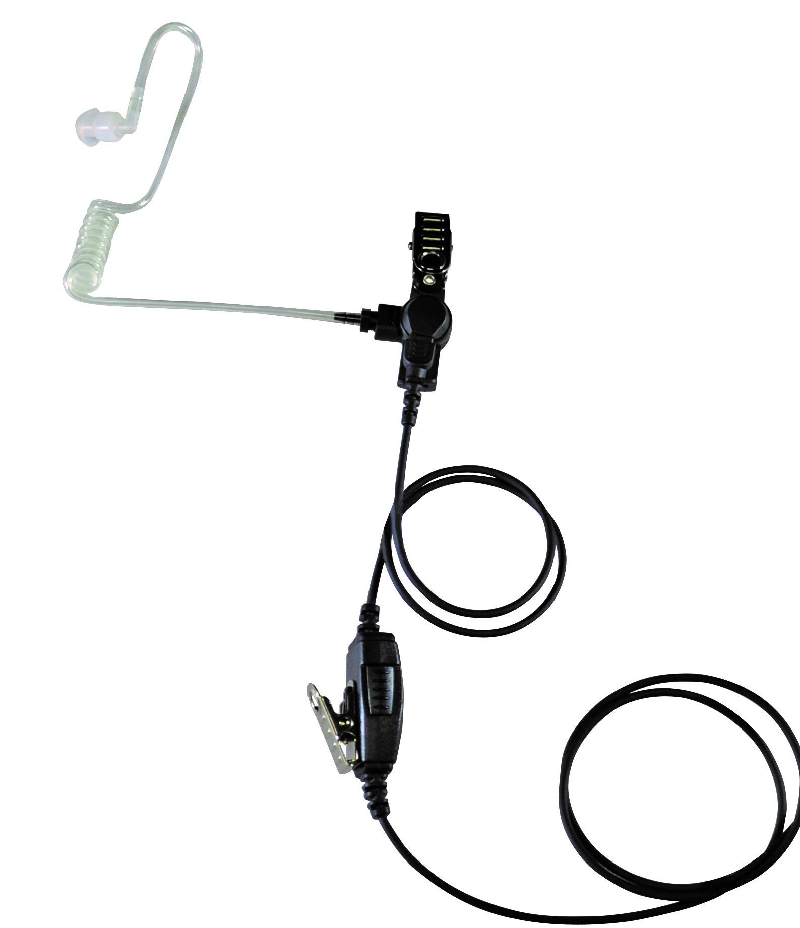OTTO EngineeringE1-EA2KA131 One-Wire Direct Connect Surveillance Kit with Acoustic Tube-Kenwood Connector