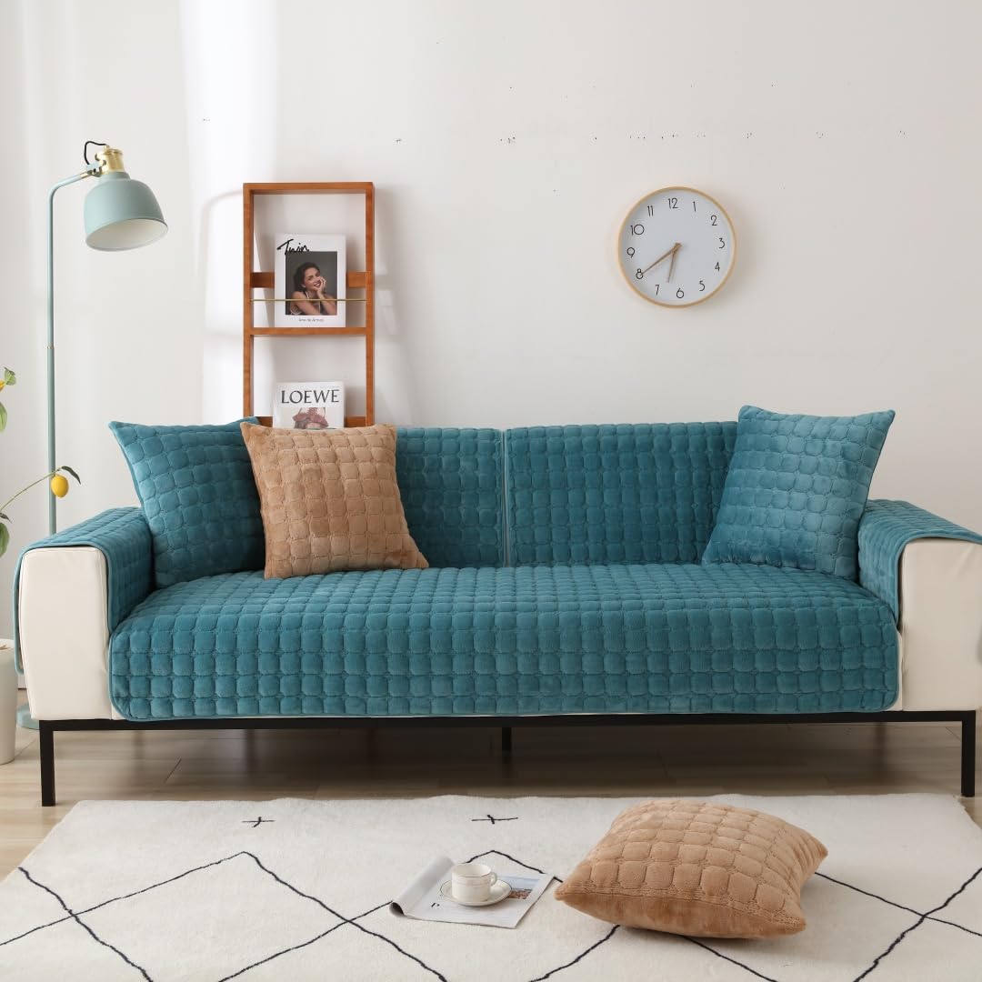Housse de canapé 90 x 70 cm lavable pour rénover un meuble usé