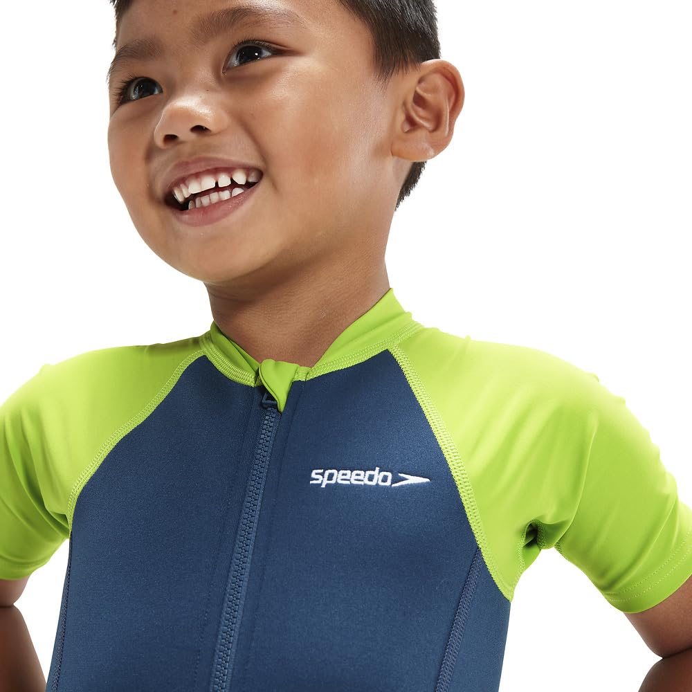 Speedo Jungen Essential Neoprenanzug Zum Schwimmen Lernen | Schwimmunterricht | Weiche Haptik | Neopren Schwimmbekleidung