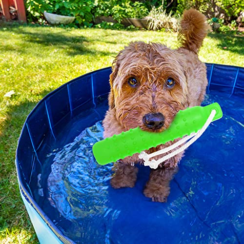 Aticnech Dog Water Toy - Interactive Fetch Dog Toys Float On Water Pool For Training Retrieving Chasing Bumper Outdoor - Funny Puzzle Dog Toys With Rope For Small Medium Large Dog #TOP3