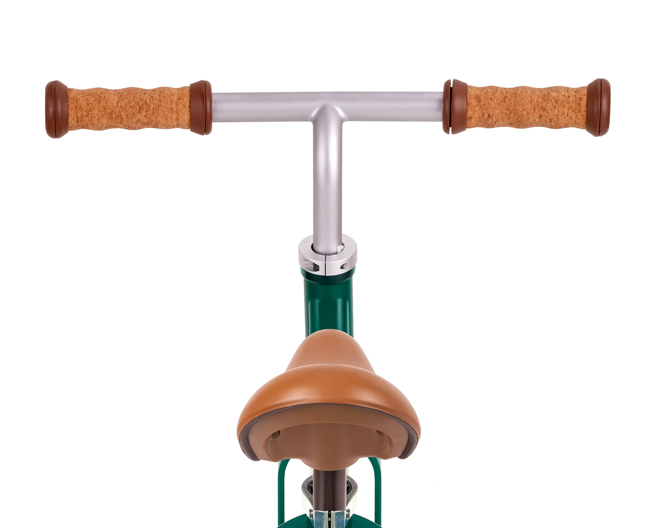 Hape Outdoor Draisienne Verte - Enfant 3 ans et Plus - Pour l'Équilibre, la Coordination et la Motricité - Cadre Léger en Aluminium, Siège Ergonomique & Réglable - Direction à 60° Initiation Vélo