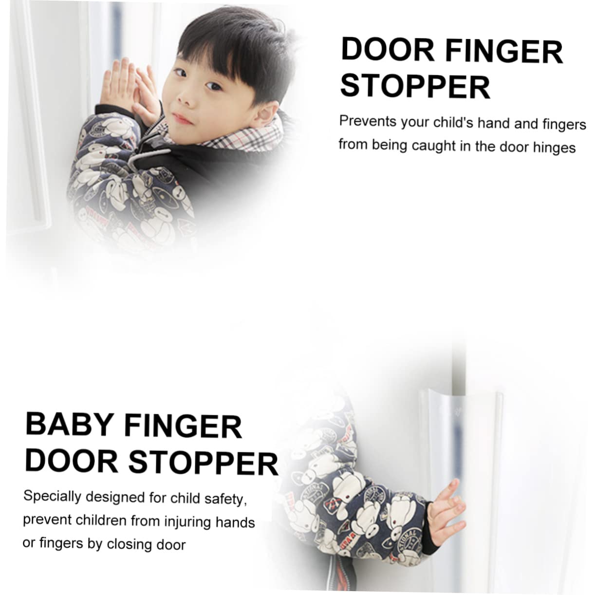 Toyvian 5 Piezas Tira Protectora Protector De Pellizco Para Bebé Cerradura De Seguridad Protector De Dedos Escudo De Atasco De Puerta Candado De Seguridad Páginas Proteccion Niño Pequeño