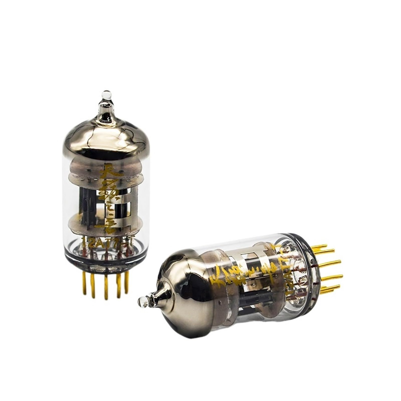 L'ago dorato del tubo 12AT7-T sostituisce il kit amplificatore a tubo 12AT7 ECC81 tubo audio(4 MATCHED PCS)