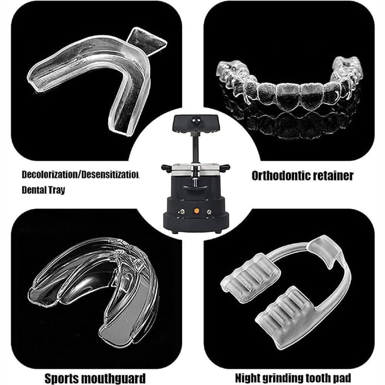 Machine De Moulage Sous Vide Dentaire 1200 W, équipement De Laboratoire De Thermoformage, Plastifieuse Dentaire, Outil De Fabrication De Matériaux Buccaux – Pas Besoin De Billes D'acier