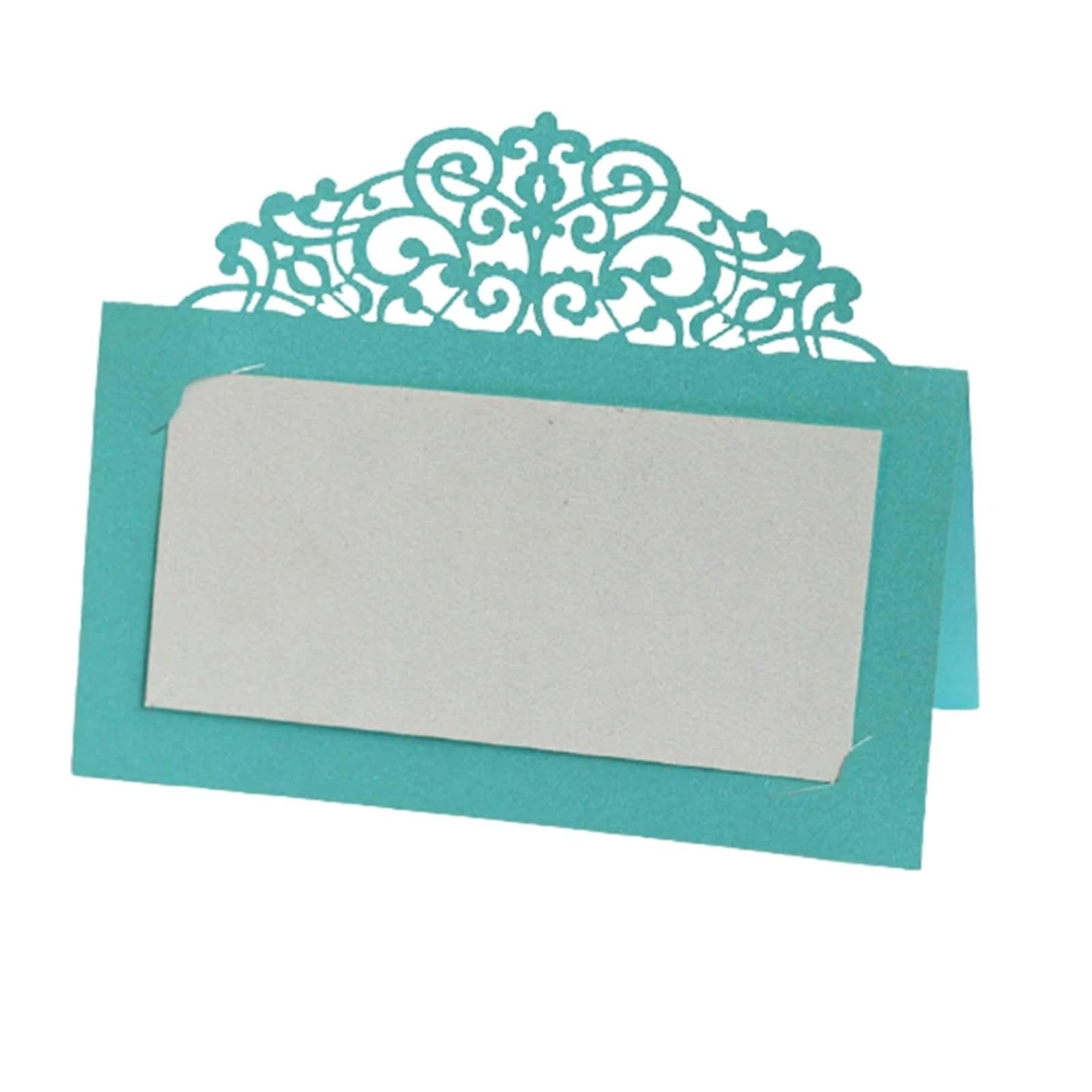 Tischkarten mit Vintage-Blume, lasergeschnitten, Spitzen-Namen, Nachrichten, Hochzeit, Geburtstag, Party, Gastgeschenk, Dekoration, Gelb, 200 Stück