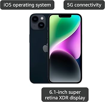 Apple iPhone 14 ミッドナイト 6.1インチ128GB Amazon.com: Apple iPhone 14 Plus, 128GB, Midnight for AT&T