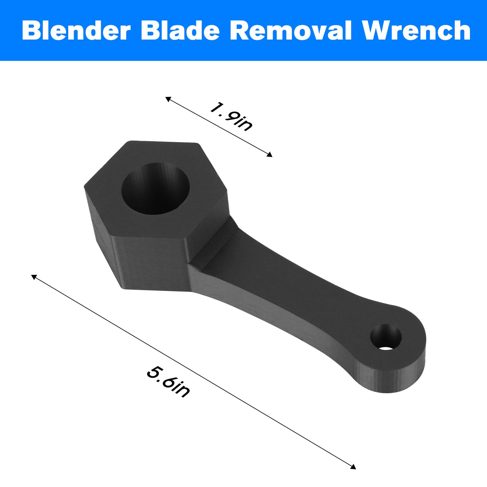 Blender Blade Removal Wrench - Black,Compatible Vit-amix Ascent A2300 A2500 etc Series Blender