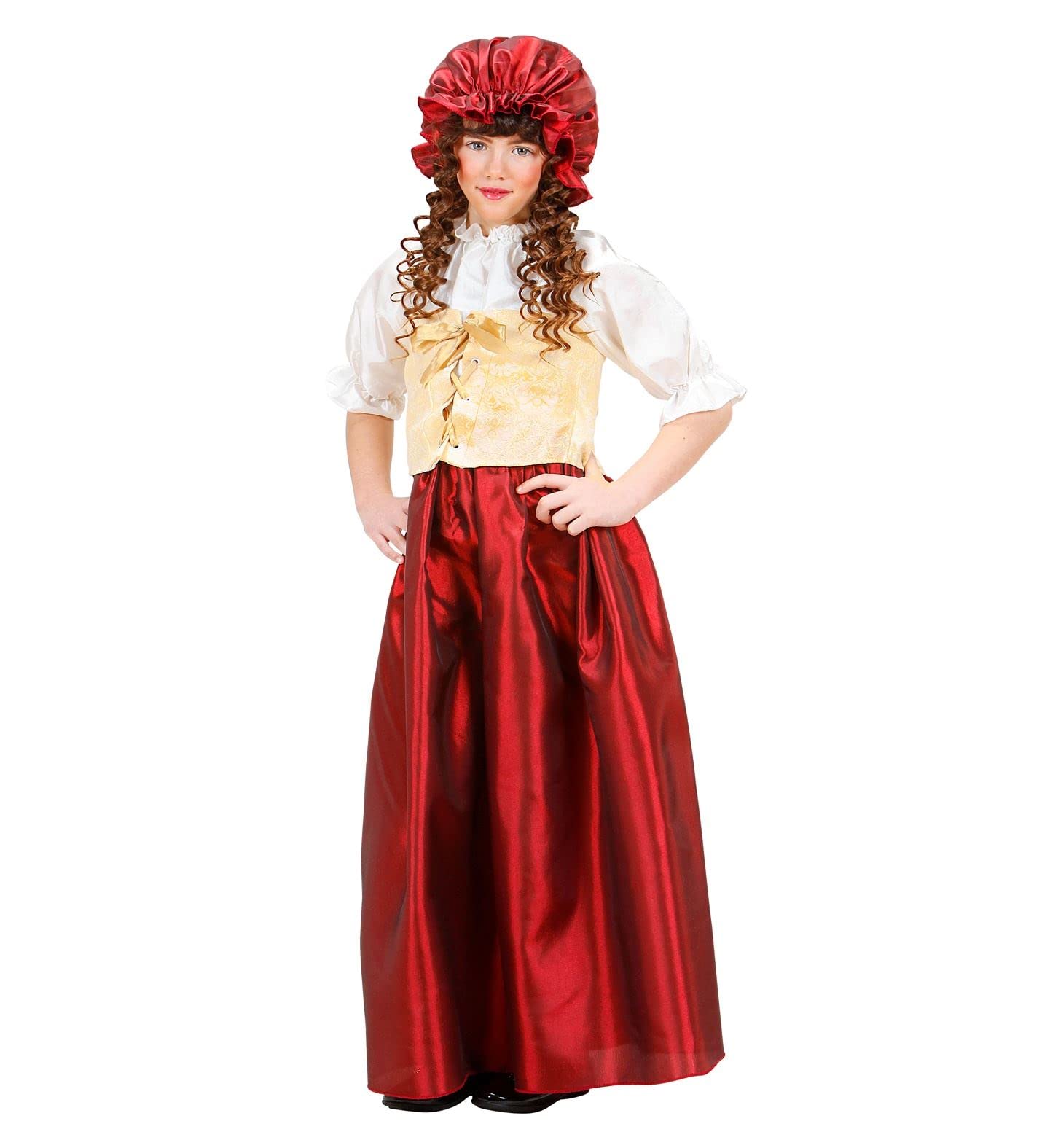 Children's Peasant Girl Costume Small 5-7 yrs (128cm) for Medieval Middle Ages Fancy Dress