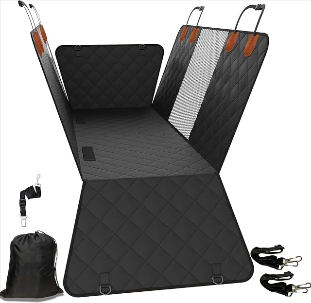 QmlGuo Funda Coche Perros Asiento Trasero para Toyota Yaris Cross SUV 2020 2021 2022 2023 2024 2025+