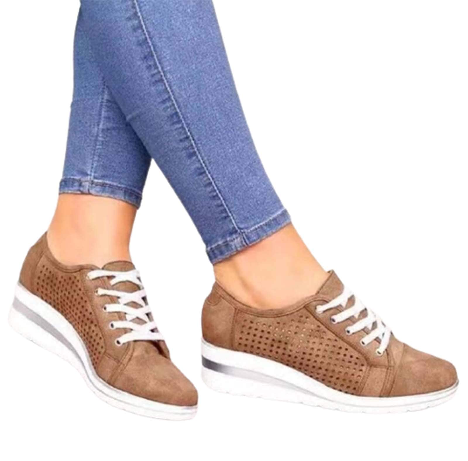 platform heel trainers