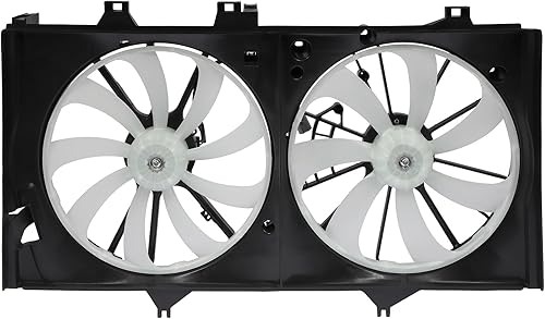 Miniatura 3 de SCITOO Ventilador de refrigeración 620-531 + condensador 3113PA* 1 apto para Toyota 2002-2006 para Camry 2004-2008 para Toyota para Solara