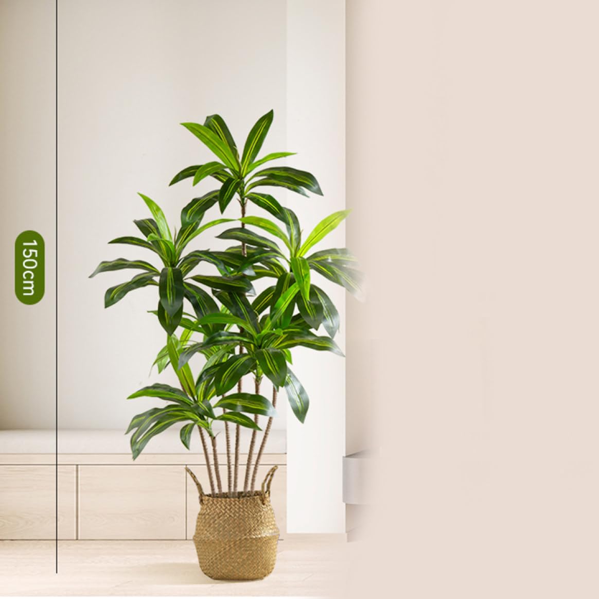 ほさか Amazon｜HGJH フェイクグリーン 観葉植物 150CM 人工観葉植物 大型