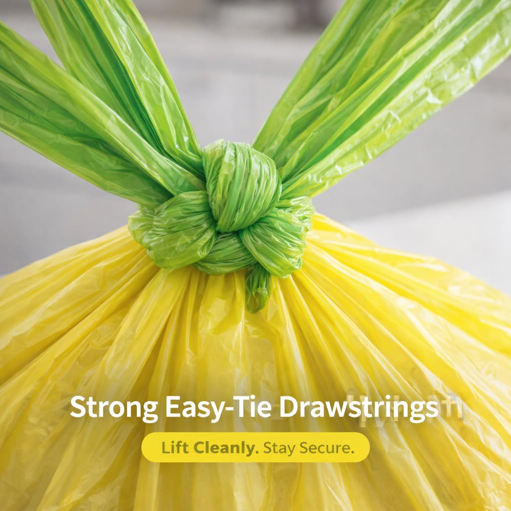 ETSUS 75 bolsas de basura grandes biodegradables para cocina, baño, coche, oficina