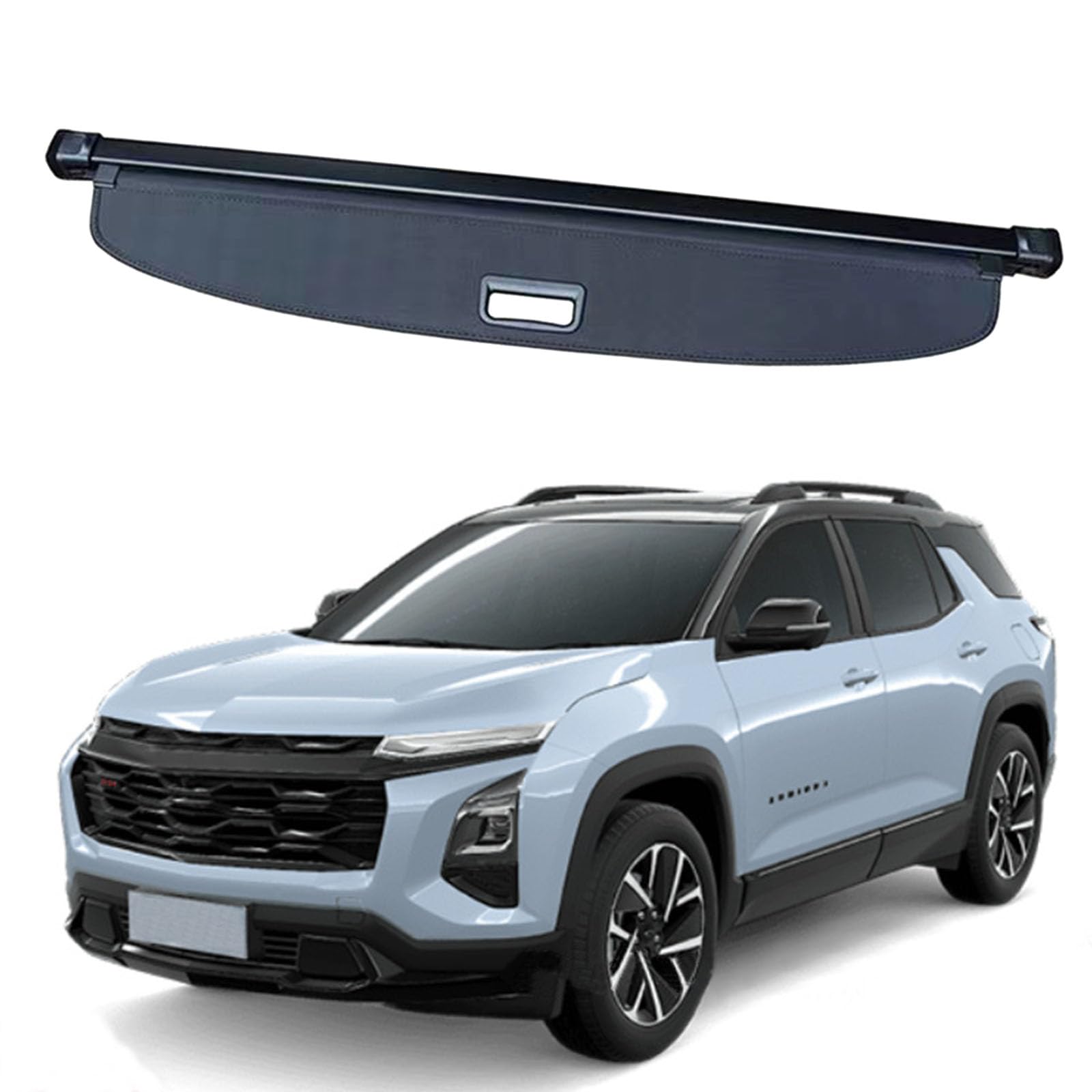 SXLGDW Car Retractable Rear Trunk Parcel Shelf,Compatible with Chevrolet Explorer Plus 2025-2026,Car parts