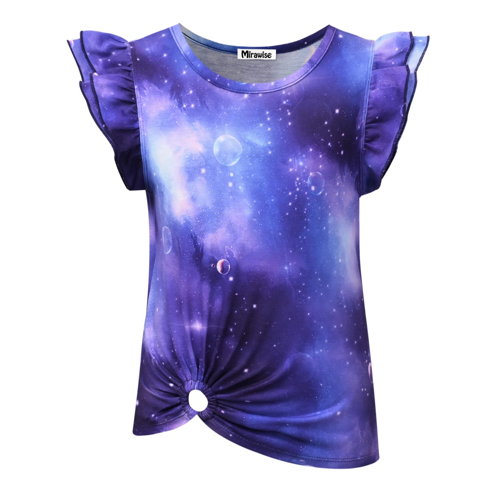 MirawiseGirls Front Open Long Sleeve Knit Cardigan Sweater with Pockets 6-13 Years