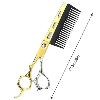 ステンレススチール はさみ 6インチ ヘアカットはさみ、6インチ薄切りカットスタイルツール理髪師用