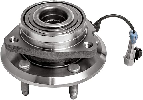 KEYOOG 513276 (5 lengüetas WABS) cubo de rueda delantera y conjunto de cojinetes para Chevy Captiva Sport 07-09 Equinox 2007-2009 Po-ntiac Torrent