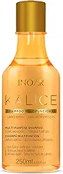 Inoar, Kálice Shampoo – Limpeza Hidratante com 7 Óleos Vegetais e Vitamina E para Cabelos Macios e Brilhantes - 250ml