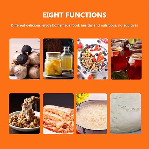 Vista 6 de Fermentador natto de ajo negro doméstico de 6 litros, gran capacidad doméstica DIY fermentador automático inteligente control inteligente máquina