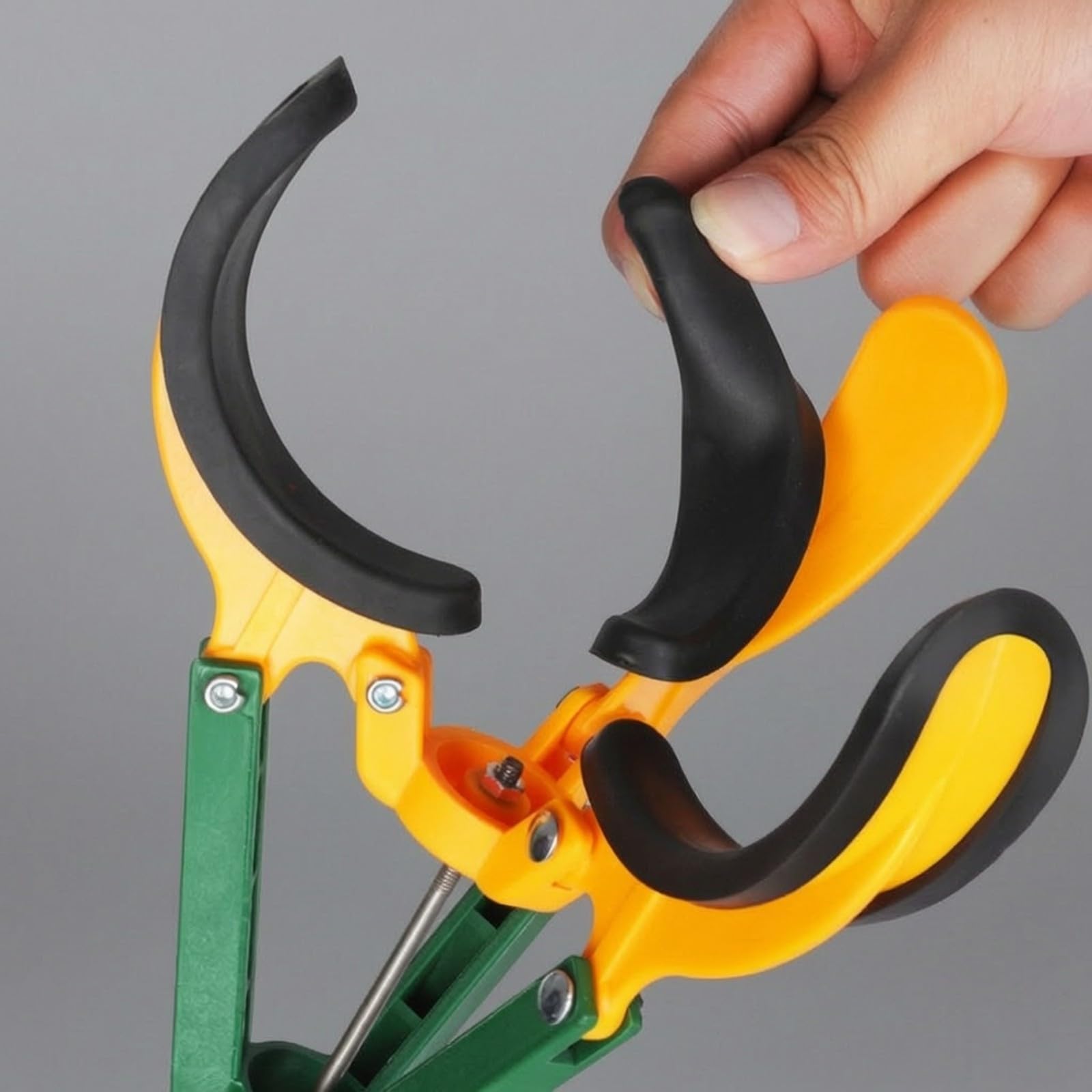 Harilla Raccoglifrutta Telescopico a Artigli Resistente Raccoglifrutta Manuale con Asta Telescopica Imbottito per Giardino