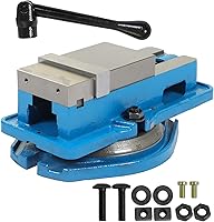 Vista 1 de Tornillo de fresado de precisión de 3 pulgadas, tornillo de banco CNC de bloqueo de sujeción de alta precisión de metal endurecido con base