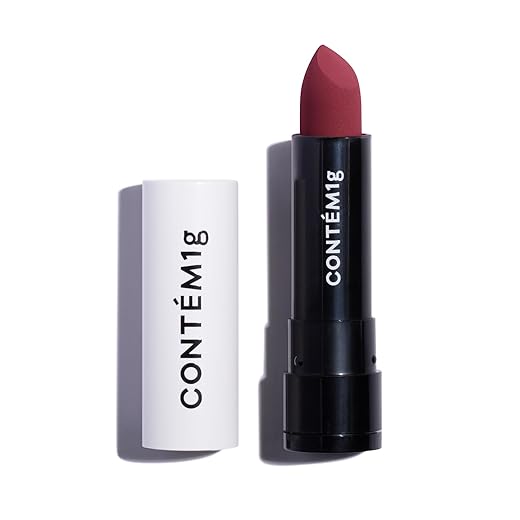 Contém1g Batom Matte Velvet - Merlot 3,5g
