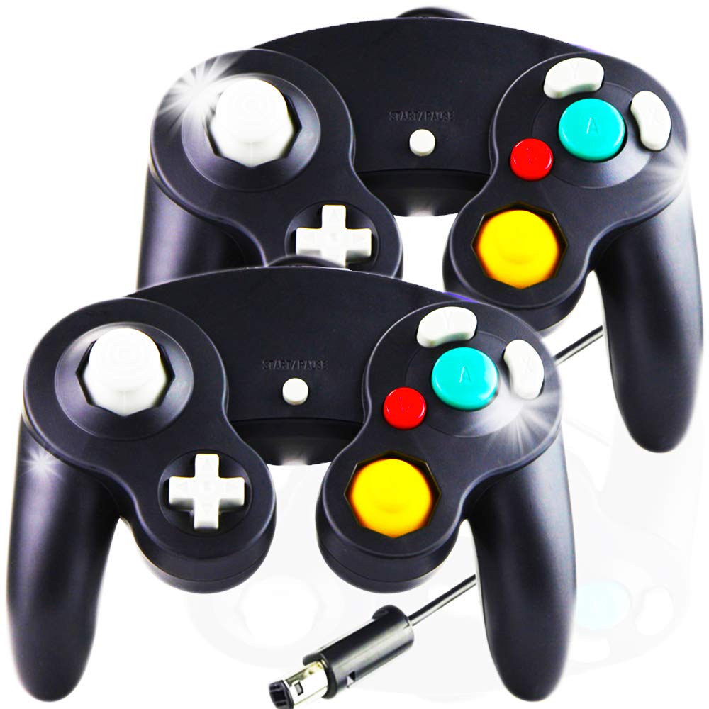 Controller per Gamecube, SONVIEE Wired NGC Controller per Game Cube Classic Game Cube NGC Controller Super Smash Bros GC Gamepad per Game Cube GC Mario Party Games Wii U