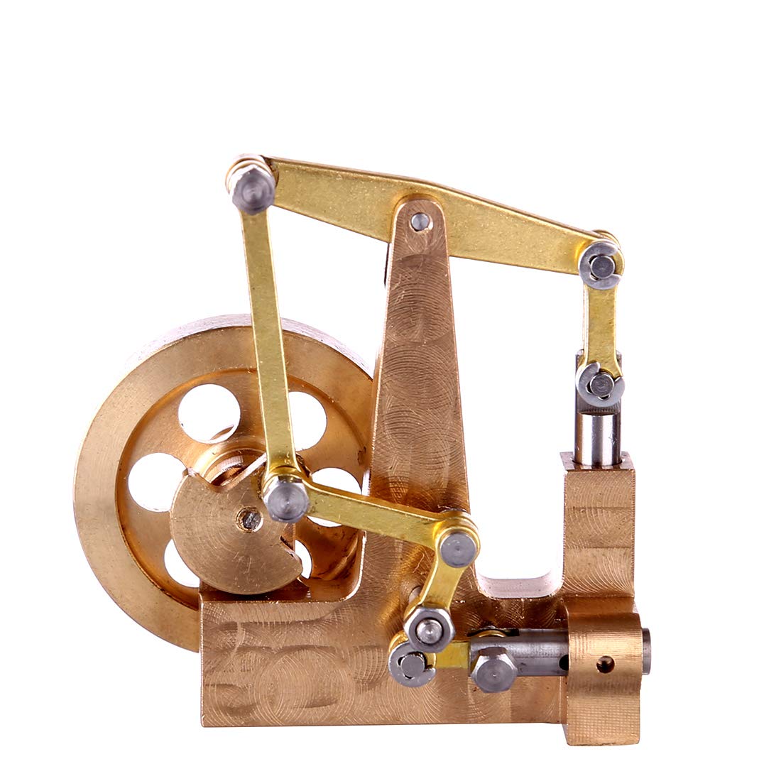 PizazzToy Machine à vapeur pour adultes - Équilibre - Type Mini - En cuivre pur - Modèle sans chaudière - Cadeau créatif - Modèle à vapeur - Kit mécanique