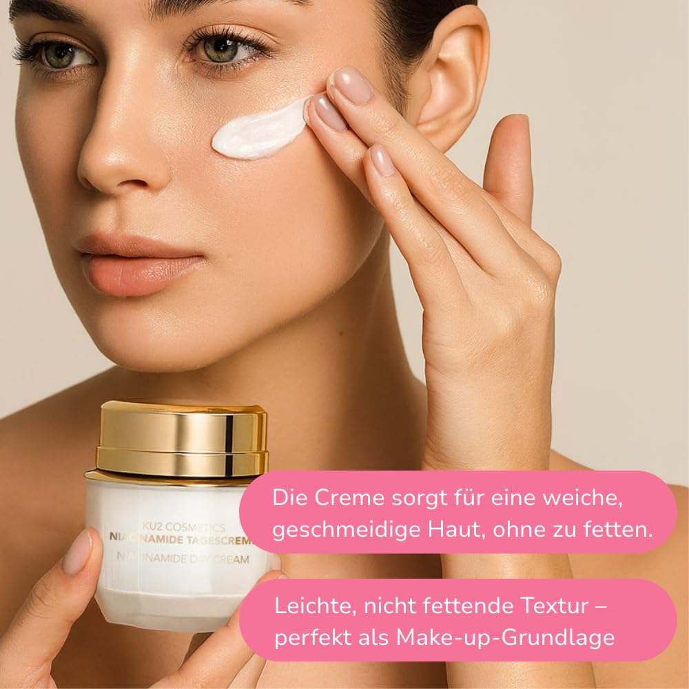 KU2 Cosmetics Niacinamide Gesichtspflege, 50 ml